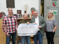 Spendenübergabe Kinderkrebshilfe