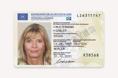Personalausweis Muster