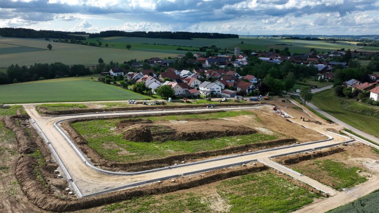 Baugebiet Hinterfeld Weigendorf